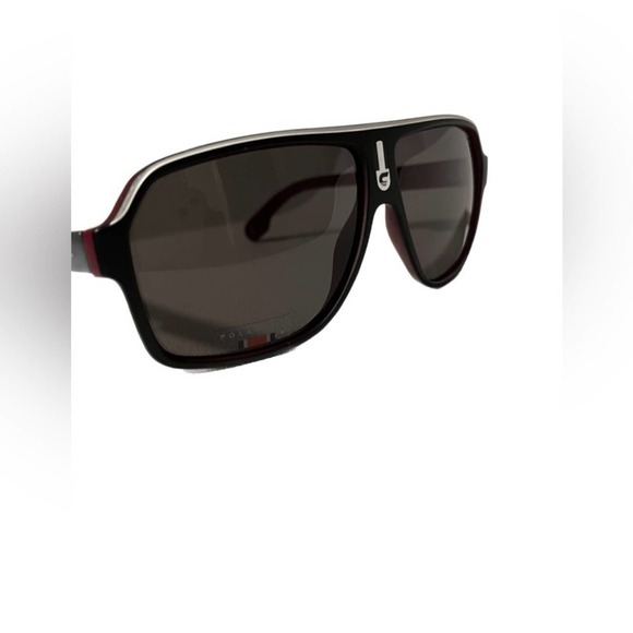 Carerra Brand new black, red and white unisex polarized sunglasses - Picture 5 of 10